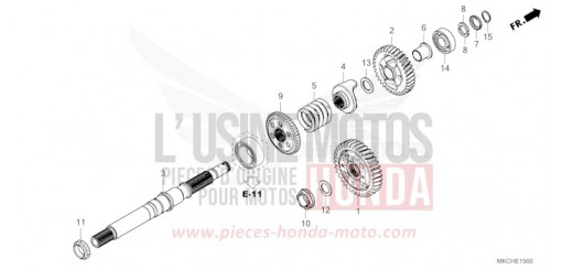 ARBRE DE SORTIE GL1800DAM de 2021